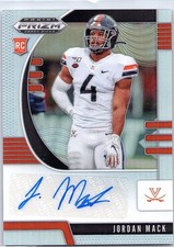 Jordan Mack Prizm 2020 Panini Prizm Draft Picks
