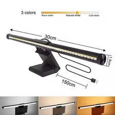 LED Screen Bar Light USB Computer Monitor Eye-Caring Reading Desk Lamp Dimmable