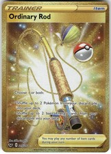 Ordinary Rod 215/202 Secret Rare Sword & Shield Pokemon Holo Near Mint on eBay