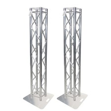 Clutch TB1-SQ34-656 6.56 FT TRUSSBOXone Truss 2-Pack with Base Plates