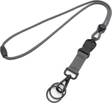 Breakaway Lanyard, Adjustable, for ID Badge Holder, Card, with Detachable Buckle