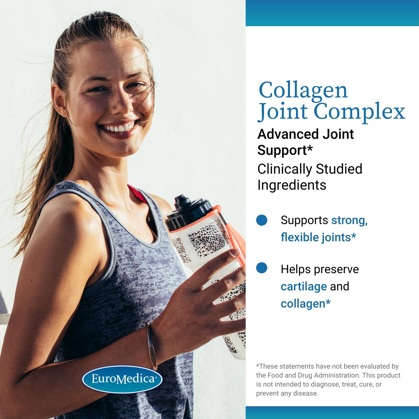 EuroMedica Collagen Joint Complex - Collagen Supplement for Joint Health Supp...