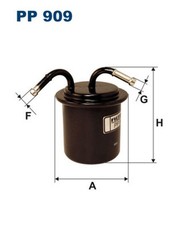 FILTRON Kraftstofffilter PP 909 Leitungsfilter für LEGACY GC BH IMPREZA GD Wagon