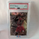 Fleer 1995-96 Metal Nuts & Bolts Michael Jordan #212 Bulls NBA Basketball Card