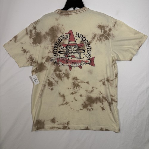 Howler Brothers River Wizard Cotton T Shirt Tie Die Mens XL NWOT
