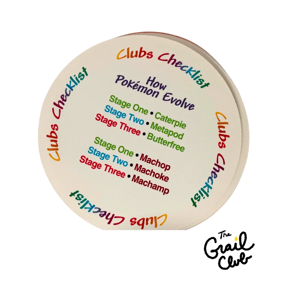 Pokemon 1999 Round Rummy Playing Cards Zipper Travel Pouch Keychain - Free Ship - Image 3 of 4