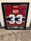 Patrick Roy Montreal Canadiens Autographed Original Hockey card with Jersey JSA