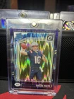 2024 Panini Donruss Optic - Rated Rookie Drake Maye #229 Purple Shock Prizm (RC)