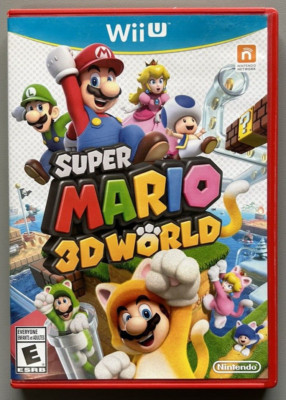 Wii U Super Mario 3D World With Case & Instructions Included (VG Condition)