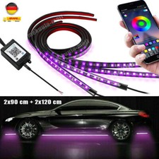 LED RGB Auto Unterbodenbeleuchtung Underglow Körper Atmosphäre Lichtleiste App