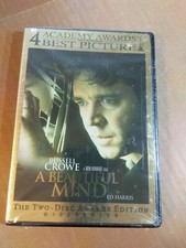 A Beautiful Mind (DVD, 2002, 2-Disc awards edition) Russell Crowe