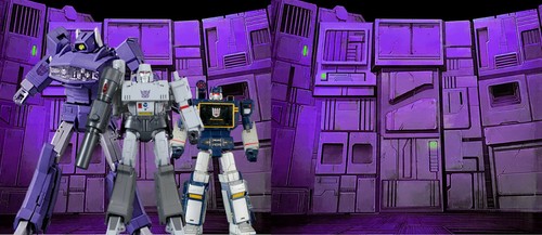 Transformers Vintage G1 Masterpiece Studio Series Decepticons Diorama Backdrop - Picture 10 of 16