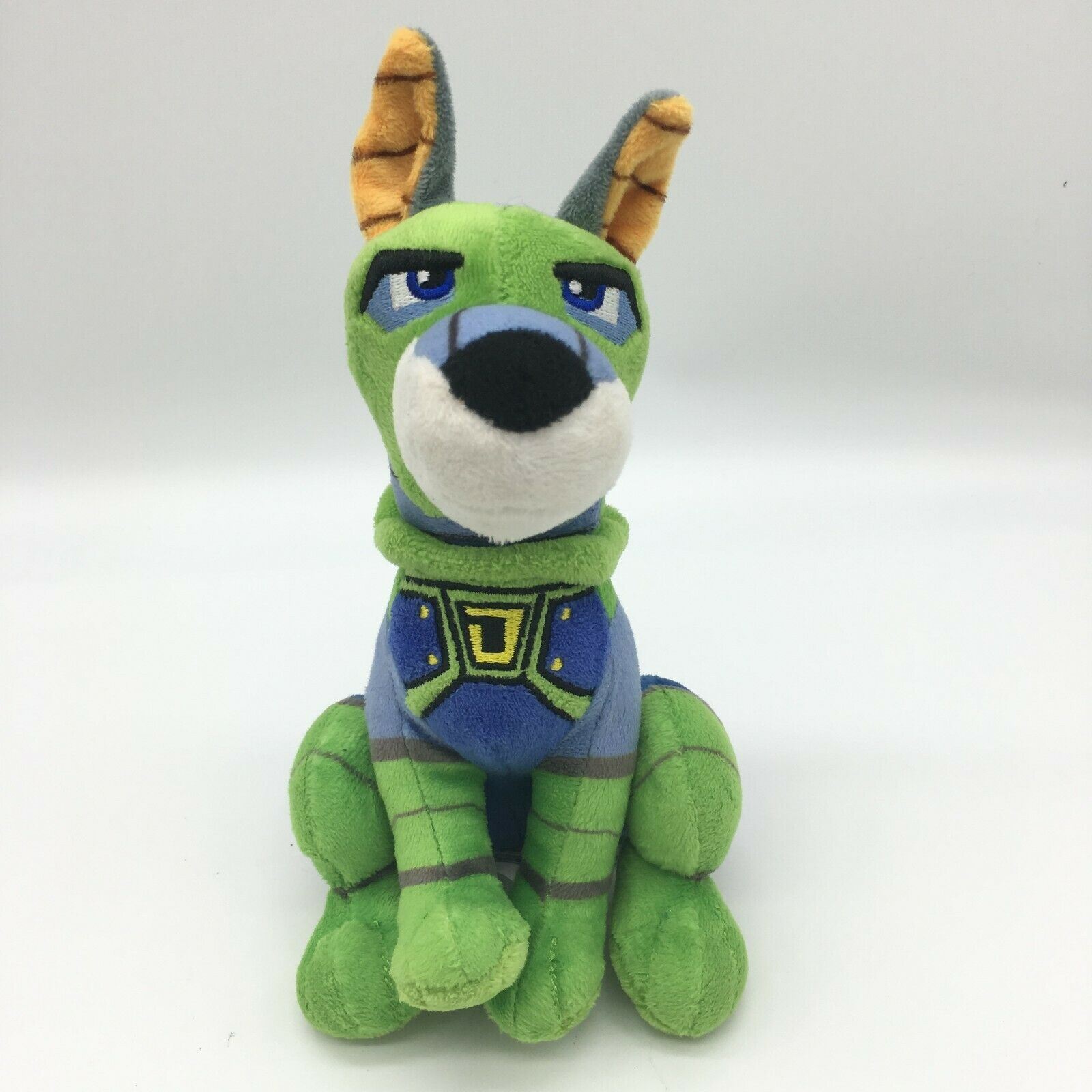 SCOOB Scooby Doo Movie DYNOMUTT Stuffed Plush Dog Figure 6 inch Toy Plushy