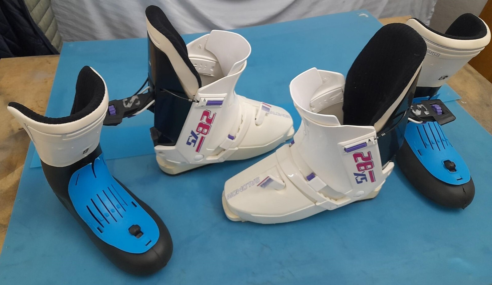 SCARPONI DA SCI ALPINO SALOMON SX82 HPC MONOGANCIO Misura 335