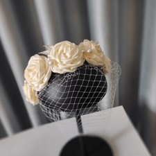 Bridal Large Flower Veil
