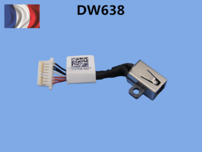 DC Power Jack Cable Plug Connector For Dell Inspiron 15 7558 7568 11 ...