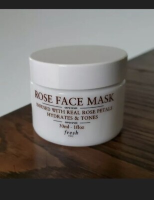 Fresh Rose Face Mask 30ml-1fl Oz New Open Box