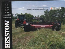 Hesston Sickle-Type Mower Conditioners Brochure Leaflet