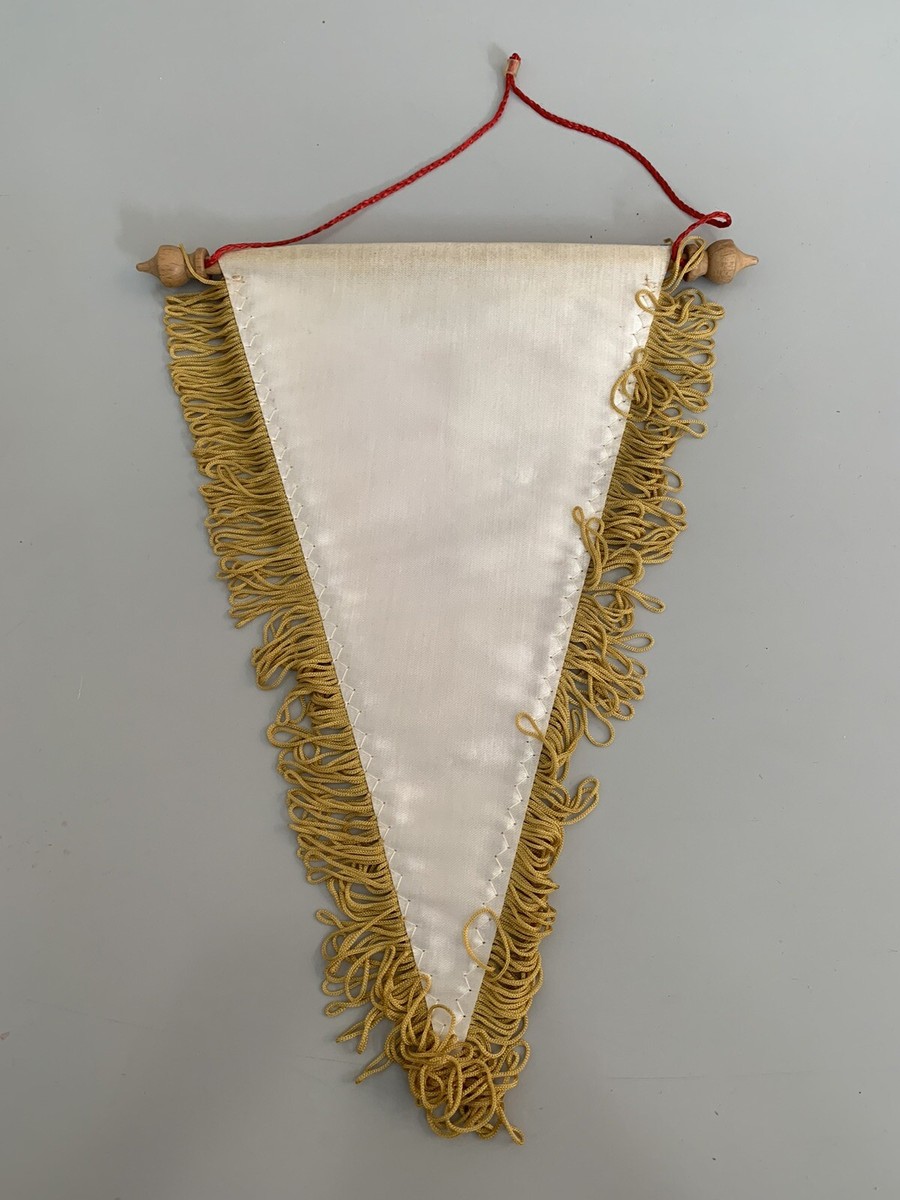 Fanion Vintage AS Monaco – Grand Pennant 47cm – Wimpel Football – Avant 2000