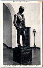 Will Rogers Memorial Statue, Will Rogers Memorial Building - Claremore, Oklahoma