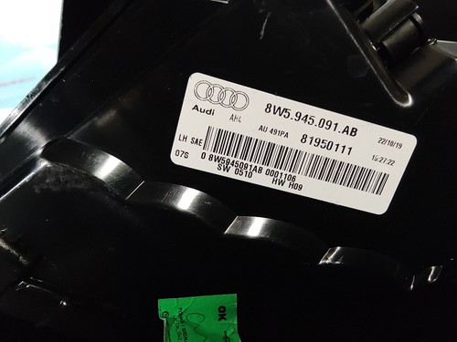 2020 AUDI A4 S4 LED TAIL LIGHT LEFT OEM 2021 2022 2023 2024 - Picture 6 of 14