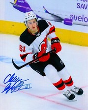 CHASE STILLMAN autographed SIGNED NJ NEW JERSEY DEVILS 8X10 photo 