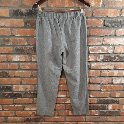 Pantalones Lafayette 148 Lana Mezcla Cachemira Plisados Tiro Alto Carrera Para Mujer Pequeños - Imagen 4 de 6