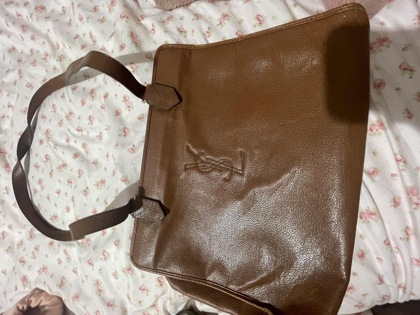 Vintage tan YSL bag eBay