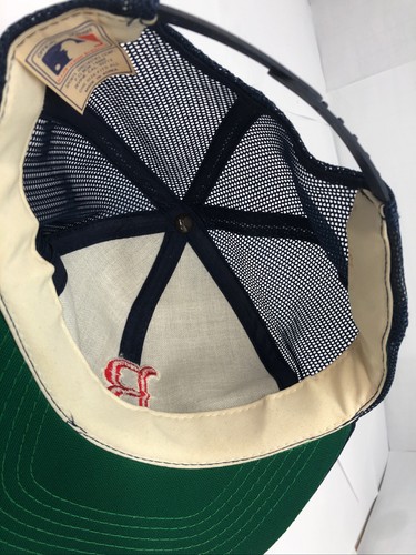Vintage Sports Specialties Boston Red Sox Mesh Trucker Snapback Hat MLB Baseball - Picture 6 of 6