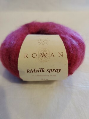 Rowan Kidsilk Spray Yarn  70% Super Kid Mohair/30% Silk  25g 229 Yards Color 576