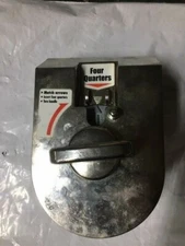 Working $ Tomy Gacha Coin Mechanism $1.00 mech Vending Machine Capsule Toy Part 