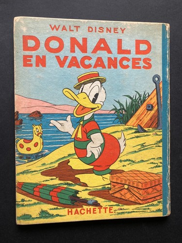 Album Donald en vacances Hachette 1946 Disney BON ETAT - Picture 11 of 13