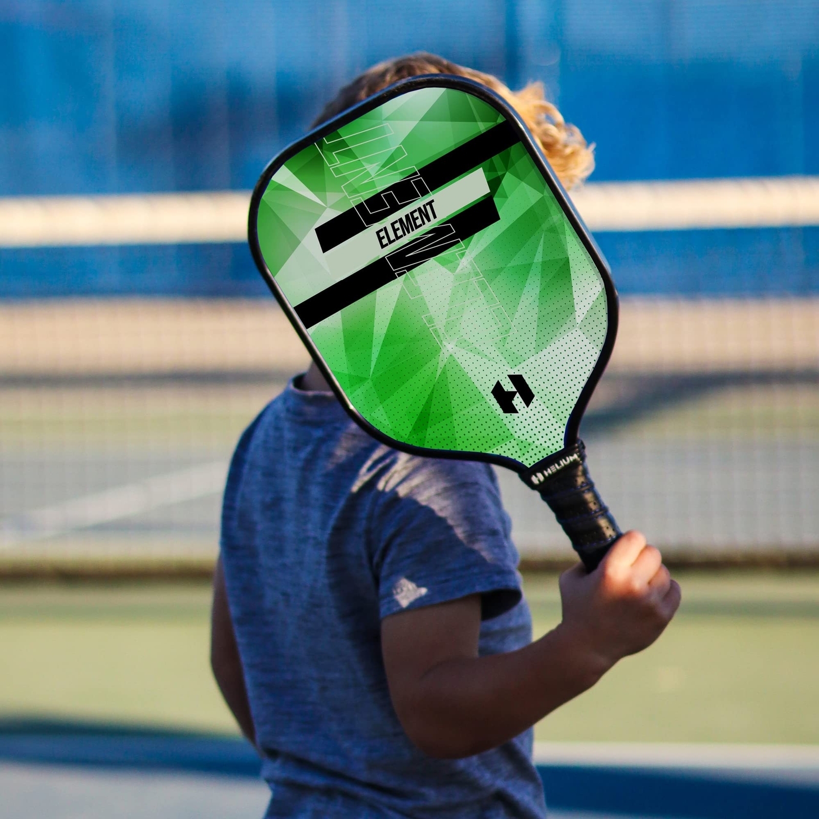 Helium Element Pickleball Family 4-Pack - 2 Child-Size & 2 Adult-Size Paddles...