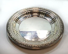 Vintage Dominick & Haff Normandie Sterling Silver Platter 12.5"
