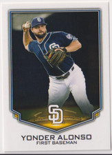 2016 Topps Stickers #261 Yonder Alonso San Diego Padres