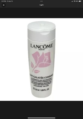 2x Lancome Lait Galatee Confort Comforting Makeup Remover Milk~1.69oz