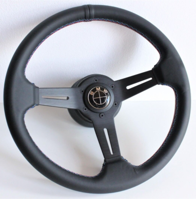 2002-2007 BMW Z4 E85 Steering Wheel | Black | Leather | M Power