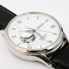 SEIKO PRESAGE BASIC SARY095 White Automatic Mechanical Men's Watch New in Box 13