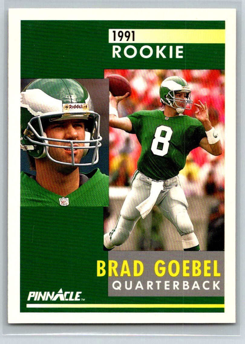 1991 Pinnacle #309 Brad Goebel ROOKIE CARD