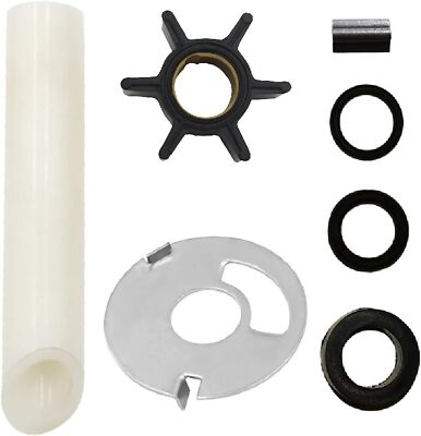 Mercury 4 4.5 7.5 9.8 HP Outboard Water Pump Impeller Kit 47-89981Q1 18-3239