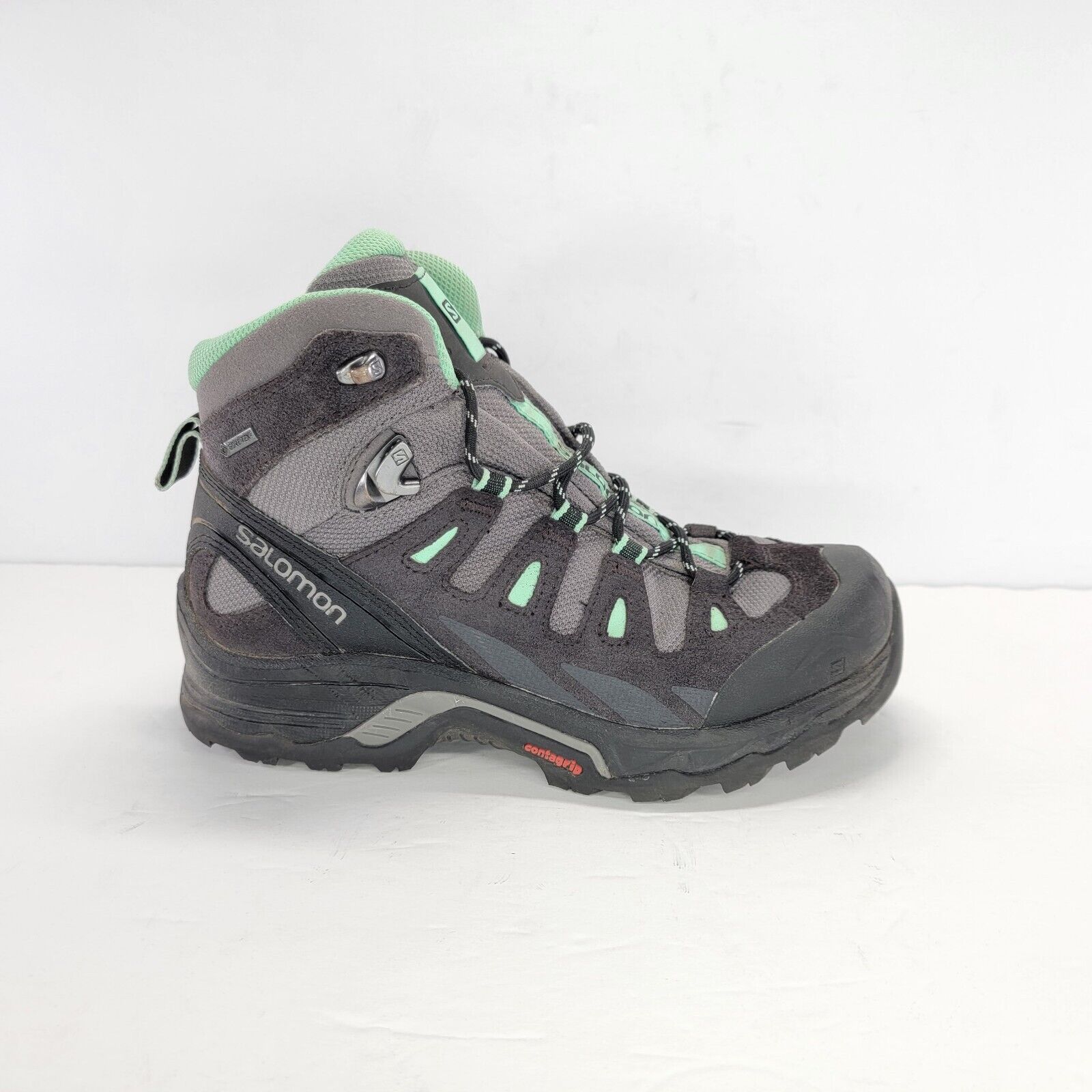 Salomon Gore-tex Quest Prime Hiking Boots Women's US 5 Black 380889 | eBay