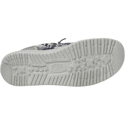 Hey Dude Wally Funk Hunt Grey Camo Casual Shoes Adult Men display picture 1