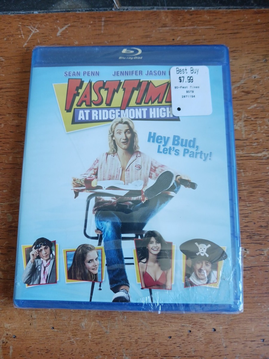 Fast Times at Ridgemont High,Blu-ray Sean Penn,Phoebe Gates,NEW