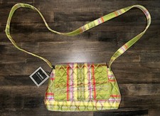 Vera Bradley Crossbody Bag Blue Red Green Yellow 7"x5"