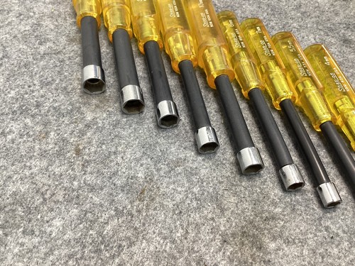 Snap On 9-teiliges metrisches Mutterndreher-Set NDM-Serie gelber Griff 4 mm - 13 mm - Bild 6 von 10