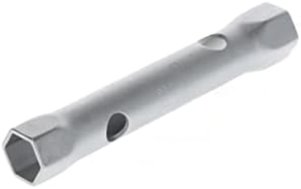GEDORE Chiave a Tubo Doppia, 25 e 28 mm, Chiave a Tubo Esagonale, Lunga 195 mm,