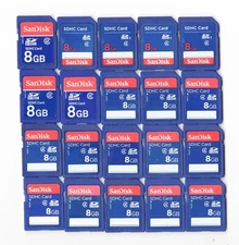 SanDisk 8GB SD SDHC HD Video Flash High Speed Memory Card For Camera 10PCS