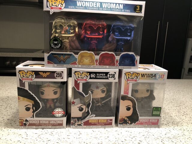 Wonder Woman Funko Pop Set