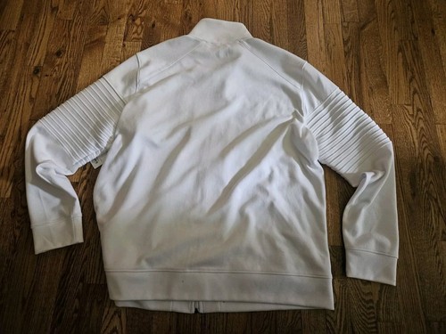 Tek Gear Zip-Up Sweatshirt - XXL - New With Tags - White - Free Shipping - Picture 9 of 10