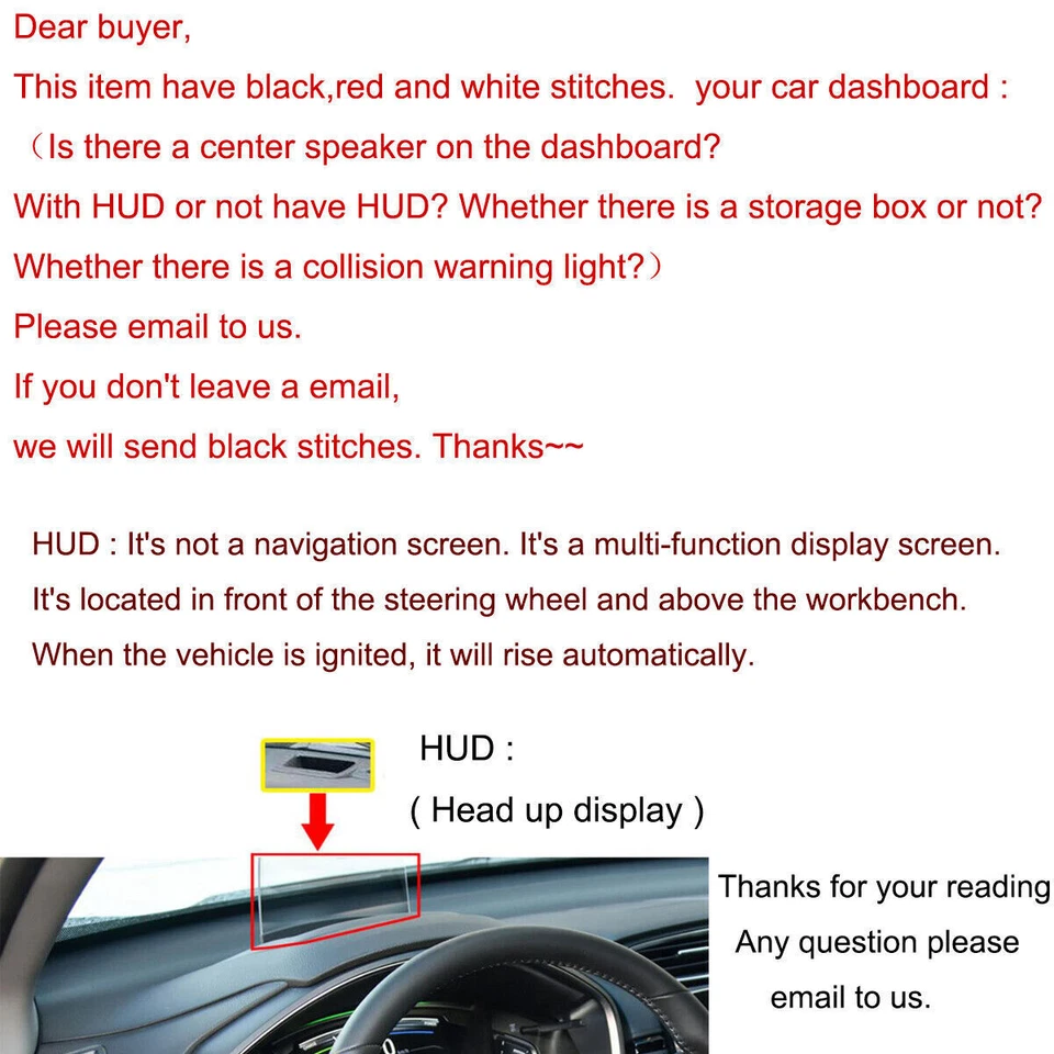 For Kia Sportage 2005-10 leather Non-slip Dash Board Cover Mat Dashboard Carpet Foto 3 de 4